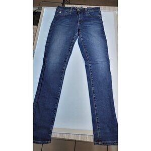 AG ADRIANO GOLDSCHMIED B-TYPE 02 CIGARETTE 5 MONTHS BLUE JEANS 26 X 30